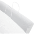 Voimapaperikassi 90-100 g/m2 kierrekahvoilla  XXL, valkoinen lisäkuva 3