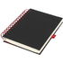 Wiro-päiväkirja, musta, punainen liikelahja logopainatuksella