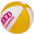 Yksivärinen Bora-rantapallo, valkoinen, keltainen lisäkuva 1