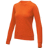 Zenon naisten svetari pyöreällä kaula-aukolla, oranssi liikelahja logopainatuksella