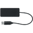 3-porttinen USB-keskitin 20 cm:n k HUB-C, musta lisäkuva 1