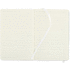 A5-kierrätetty muistikirja BRETA, valkoinen lisäkuva 2