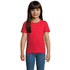 CRUSADER Lasten T paita CRUSADER KIDS, punainen liikelahja logopainatuksella