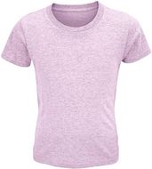 CRUSADER Lasten T paita CRUSADER KIDS, vaaleanpunainen-kanerva liikelahja logopainatuksella