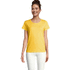 CRUSADER WOMEN T-paita 150g CRUSADER WOMEN, keltainen liikelahja logopainatuksella