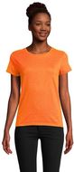CRUSADER WOMEN T-paita 150g CRUSADER WOMEN, oranssi liikelahja logopainatuksella