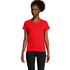 CRUSADER WOMEN T-paita 150g CRUSADER WOMEN, punainen liikelahja logopainatuksella