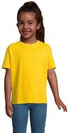 IMPERIAL Lasten T paita IMPERIAL KIDS, keltainen liikelahja logopainatuksella