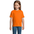 IMPERIAL Lasten T paita IMPERIAL KIDS, oranssi liikelahja logopainatuksella
