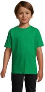 IMPERIAL Lasten T paita IMPERIAL KIDS, vihreä-niitty liikelahja logopainatuksella