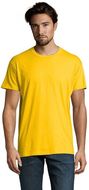 IMPERIAL MEN T-paita 190g IMPERIAL, keltainen liikelahja logopainatuksella