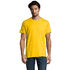 IMPERIAL MEN T-paita 190g IMPERIAL, keltainen liikelahja logopainatuksella