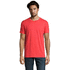 IMPERIAL MEN T-paita 190g IMPERIAL, punainen-hibiscus liikelahja logopainatuksella
