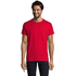 IMPERIAL MEN T-paita 190g IMPERIAL, punainen liikelahja logopainatuksella