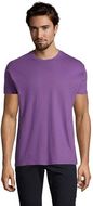 IMPERIAL MEN T-paita 190g IMPERIAL, vaalea-violetti liikelahja logopainatuksella