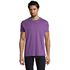 IMPERIAL MEN T-paita 190g IMPERIAL, vaalea-violetti liikelahja logopainatuksella