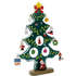 Joulupuu koriste WOODTREE, vihreä liikelahja logopainatuksella