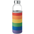 Lasinen juomapullo UTAH GLASS liikelahja logopainatuksella