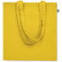 Luomupuuvillainen ostoskassi BENTE COLOUR, keltainen lisäkuva 1