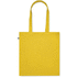 Luomupuuvillainen ostoskassi BENTE COLOUR, keltainen lisäkuva 3