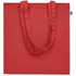 Luomupuuvillainen ostoskassi BENTE COLOUR, punainen lisäkuva 2