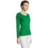 MAJESTIC Naisten T paita MAJESTIC, vihreä-niitty lisäkuva 1