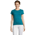 MISS Naisten T paita 150g MISS, sininen-ankka liikelahja logopainatuksella