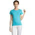 MISS Naisten T paita 150g MISS, sininen liikelahja logopainatuksella