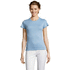 MISS Naisten T paita 150g MISS, sininen-taivas liikelahja logopainatuksella