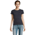 MISS Naisten T paita 150g MISS, tummansininen liikelahja logopainatuksella