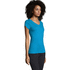 MOON Naisten T paita 150g MOON, aqua-blue lisäkuva 1