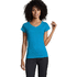 MOON Naisten T paita 150g MOON, aqua-blue liikelahja logopainatuksella