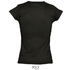 MOON Naisten T paita 150g MOON, syvä-musta lisäkuva 2
