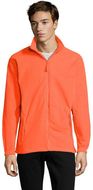 NORTH fleece jacket NORTH, neon-oranssi liikelahja logopainatuksella