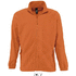 NORTH fleece jacket NORTH, oranssi liikelahja logopainatuksella