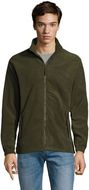 NORTH fleece jacket NORTH, vihreä-armeija liikelahja logopainatuksella
