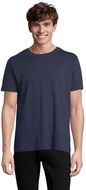 ODYSSEY unisex t-paita 170 ODYSSEY, tummansininen liikelahja logopainatuksella