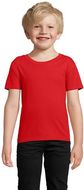 PIONEER Lasten T paita 175g PIONEER KIDS, punainen liikelahja logopainatuksella