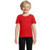 PIONEER Lasten T paita 175g PIONEER KIDS, punainen liikelahja logopainatuksella