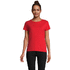 PIONEER WOMEN T-paita 175g PIONEER WOMEN, kirkkaan-punainen liikelahja logopainatuksella