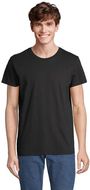 RE CRUSADER T-paita 150g, syvä-musta liikelahja logopainatuksella