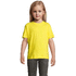 REGENT Lasten T paita 150g REGENT KIDS, sitruunankeltainen liikelahja logopainatuksella
