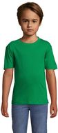 REGENT Lasten T paita 150g REGENT KIDS, vihreä-niitty liikelahja logopainatuksella