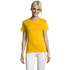 REGENT Naisten T paita 150g REGENT WOMEN, keltainen liikelahja logopainatuksella