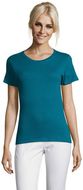 REGENT Naisten T paita 150g REGENT WOMEN, sininen-ankka liikelahja logopainatuksella