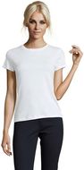 REGENT Naisten T paita 150g REGENT WOMEN, valkoinen liikelahja logopainatuksella