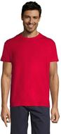 REGENT Uni T-paita 150g REGENT, punainen liikelahja logopainatuksella