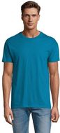 REGENT Uni T-paita 150g REGENT, sininen-ankka liikelahja logopainatuksella
