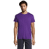 REGENT Uni T-paita 150g REGENT, tumma-violetti liikelahja logopainatuksella