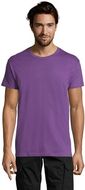 REGENT Uni T-paita 150g REGENT, vaalea-violetti liikelahja logopainatuksella